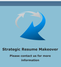 strategic resume makeover contact phone number panel